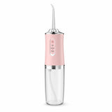 Water flosser in soft pink